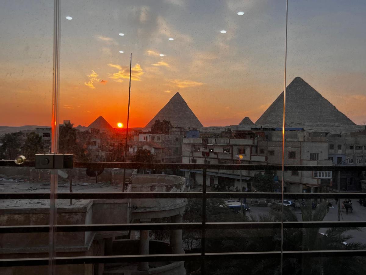 Imhotep Pyramids View Inn Kafret el-Gabal Exterior photo