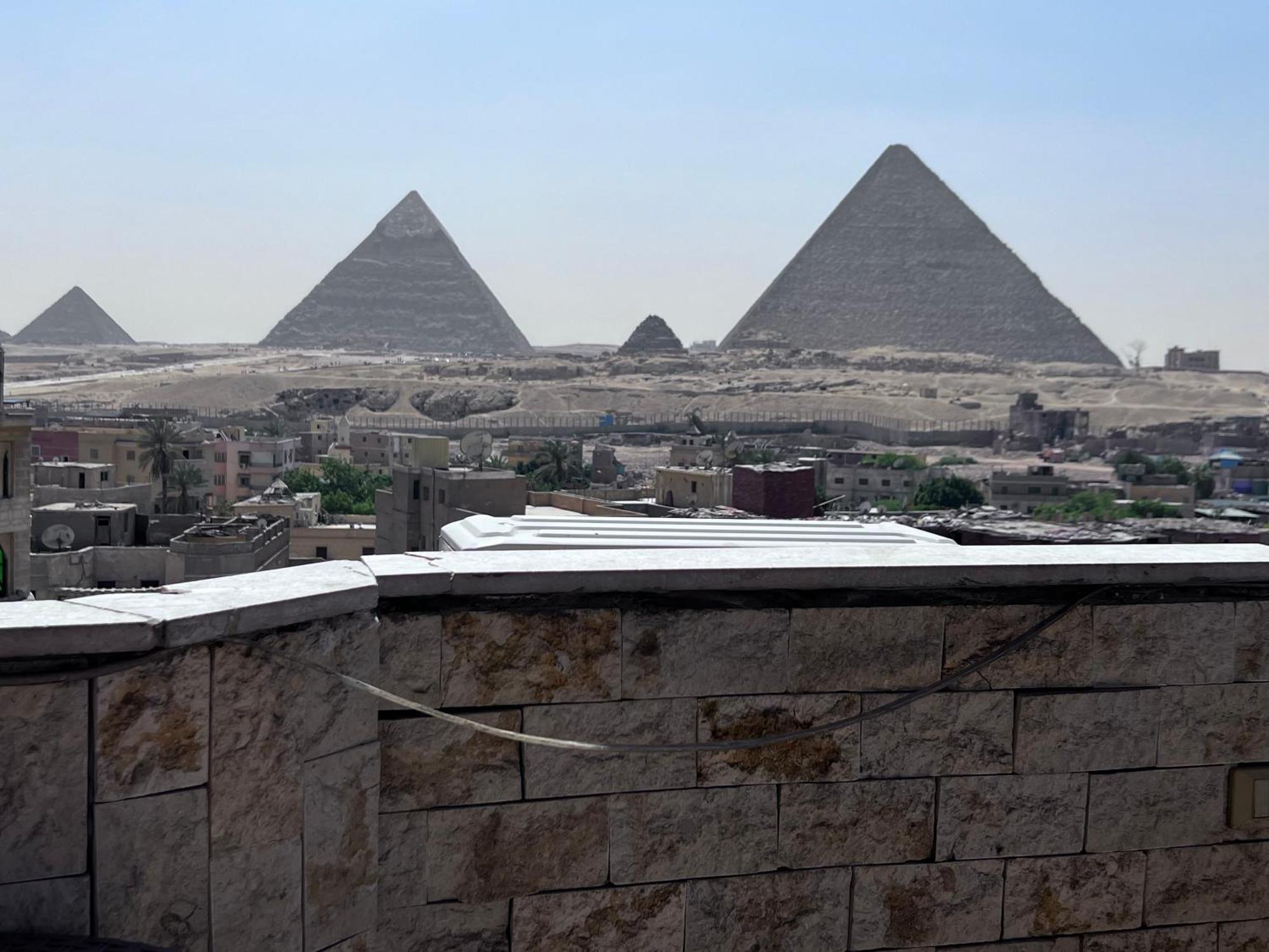 Imhotep Pyramids View Inn Kafret el-Gabal Exterior photo